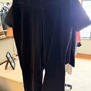 Maternity Fine Wale Black Corduroy Pant